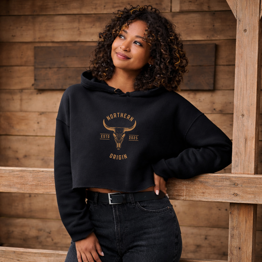 The Outlaw Crop-Top Hoodie