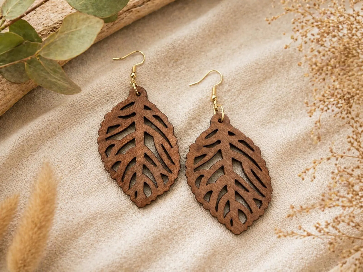 Forest Leaf Earrings